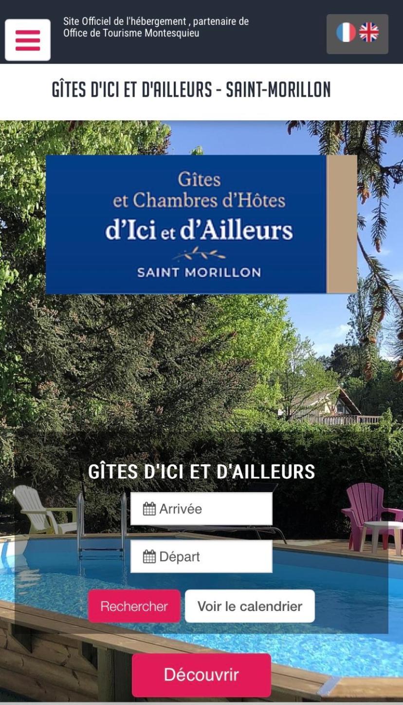 Chambres D'Elisa Saint-Morillon Esterno foto